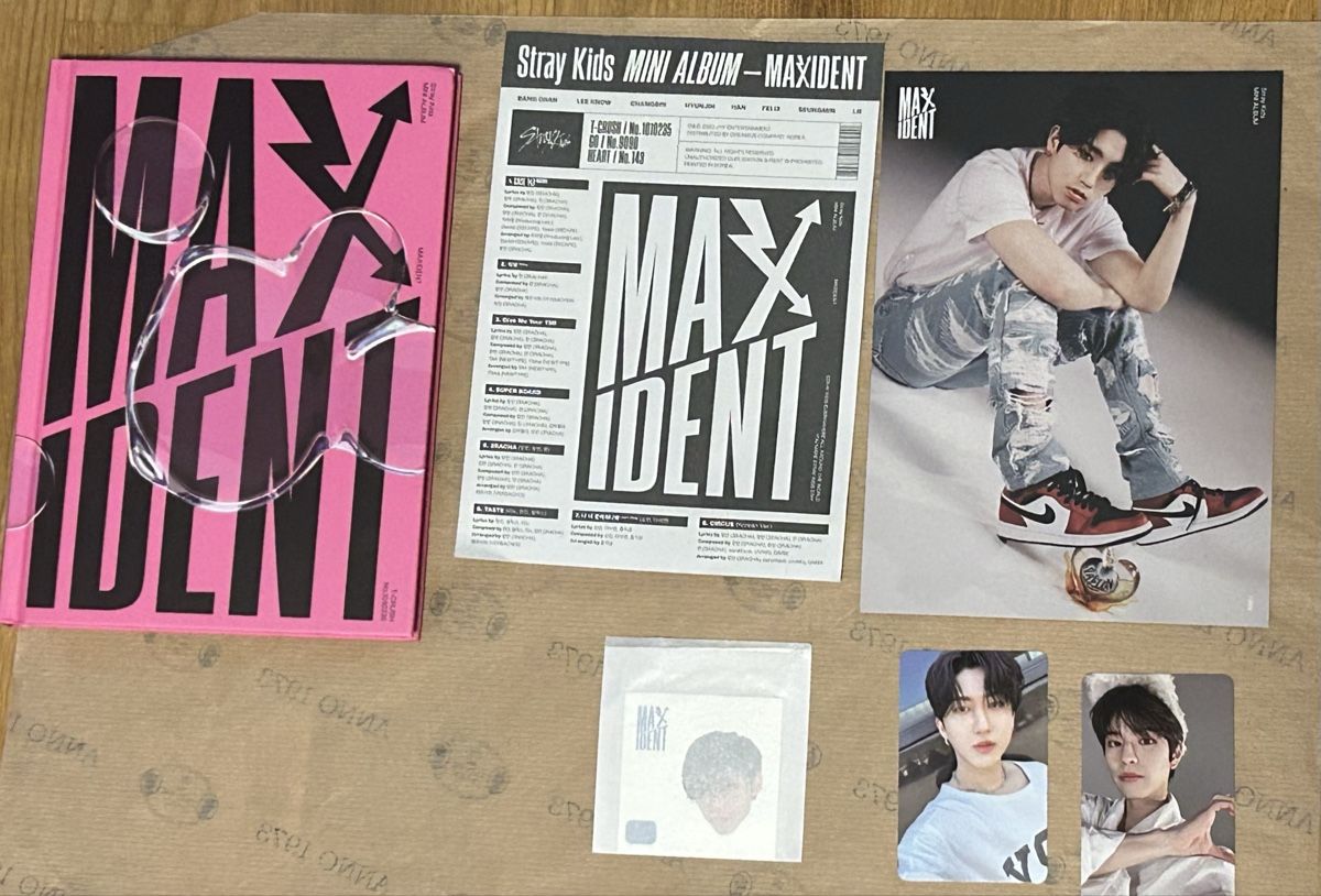 CD: Kpop Album Stray Kids Maxident – Usato da Zürich venduto da mar_jxh9