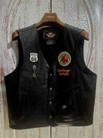 Gilet cuir vintage Harley-Davidson - Heritage Softail - XL