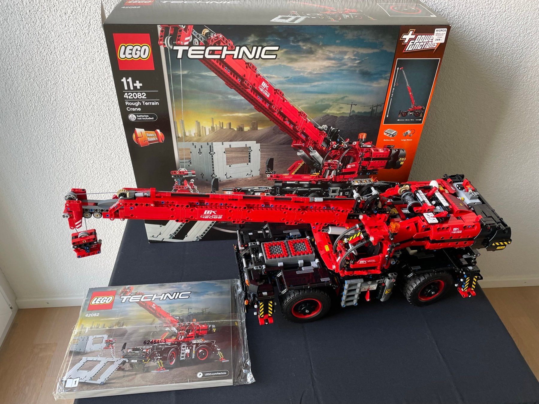 Lego Baukästen: Lego Technic 42082 mit Bauanleit. + OVP – Gebraucht aus Henggart von