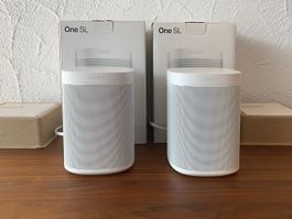 Sonos One SL 2 Stück weiss,  in Top Zustand (Paar 01)