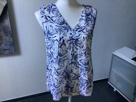 Marc O’Polo Damen Blusen Top mit Blumenmuster Gr. 36 leicht