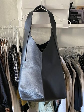 CPH BAG 1 vitello black COPENGAN Original, Echtleder