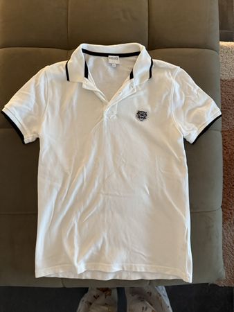 Kenzo Paris Poloshirt, Weiss, Grösse S, Top Zustand!