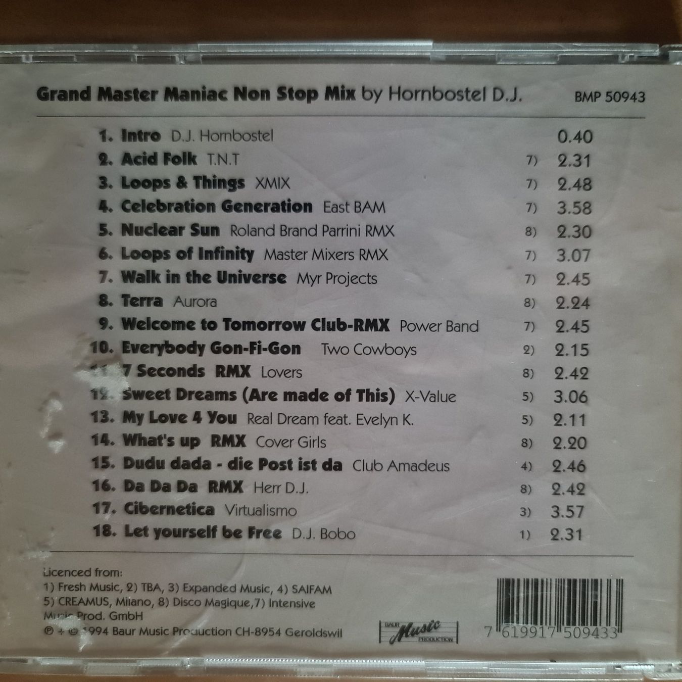 CD: CD Grand master - maniac mix – Usato da Dintikon venduto da Vexi 1