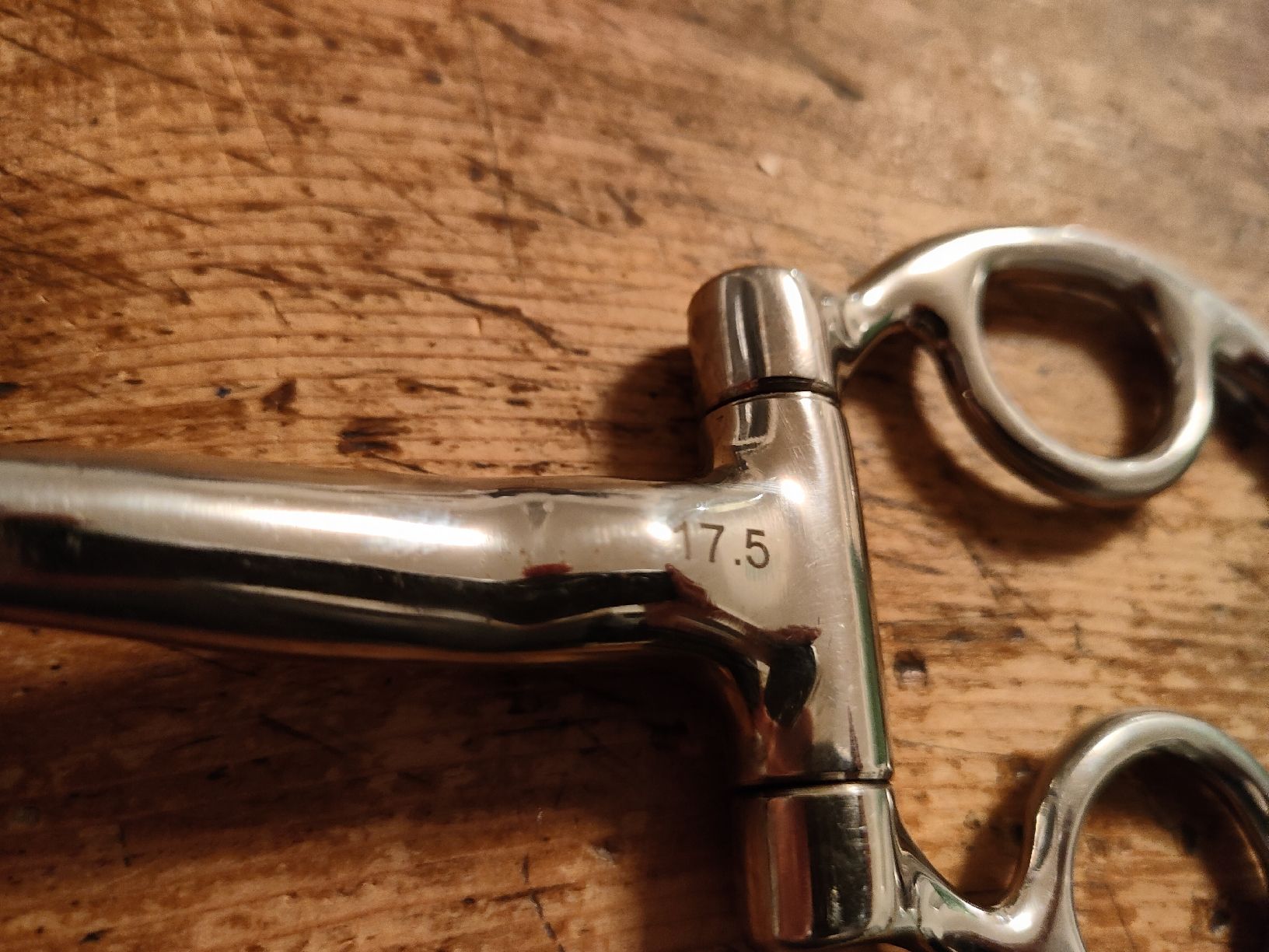 Zaumzeug & Halfter: Doppelt gebrochene Trense 17,5 cm – Gebraucht aus Windisch von stiiine 2
