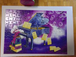 Diddl Puzzle  204 Teile Diddl am Klavier