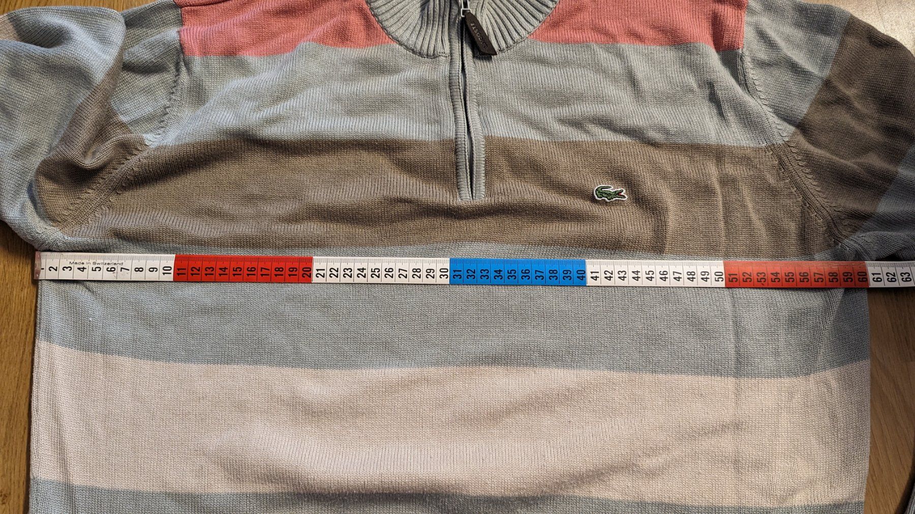 Lacoste Maglioni & Felpe: Gestreifter Lacoste Pullover Gr. 6, 52, XL, pastell – Usato da Belp venduto da Sunny132 6