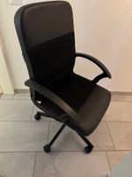 Bürostuhl schwarz mit Armlehnen gebraucht guter Zustand