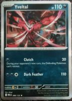 Pokémon Karte Yveltal 088 / 132 in neuwertigem Zustand 