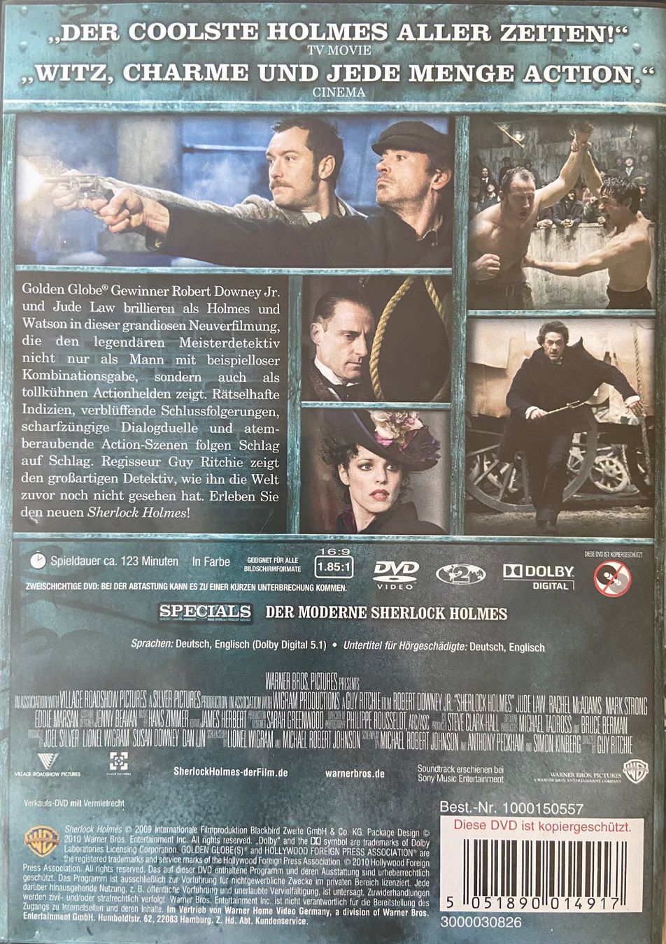 Alle DVDs: Sherlock Holmes – Gebraucht aus Widnau von ama_7xzk 1