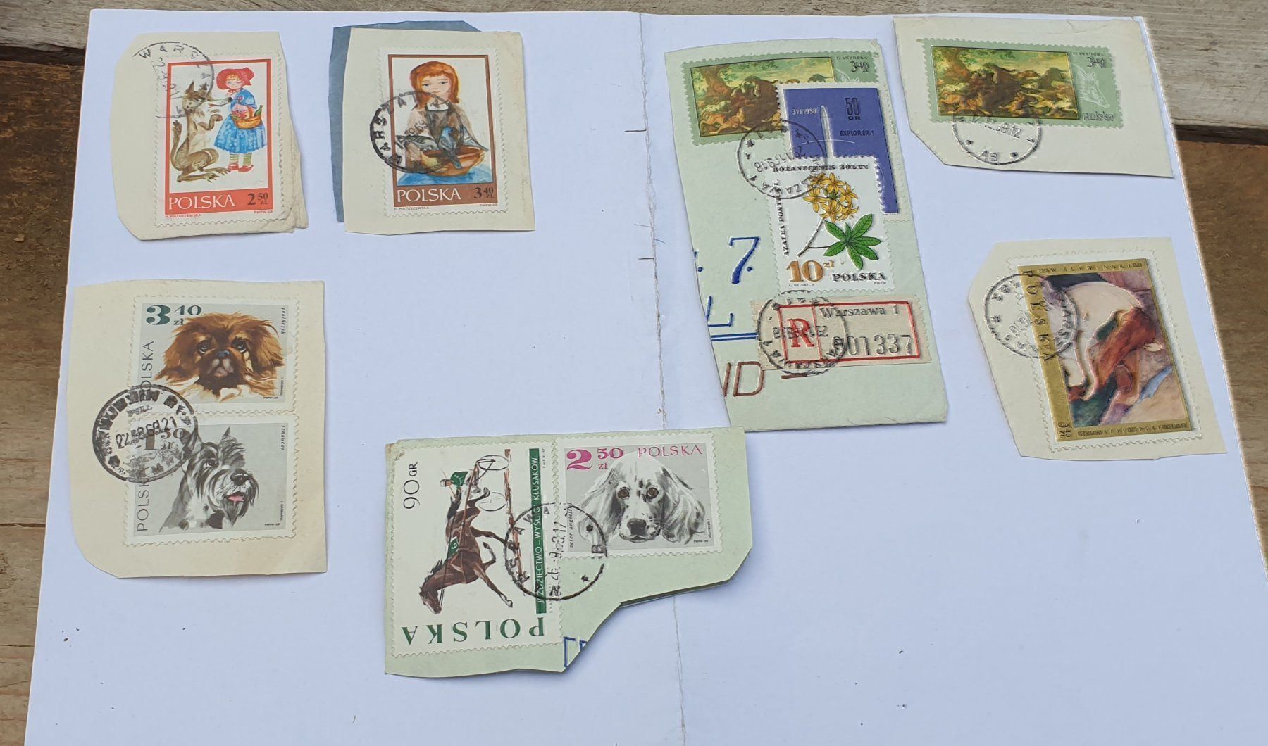 Alle Briefmarken: Briefmarken Polen gestempelt – Gebraucht aus Füllinsdorf von Sunnebliemli7