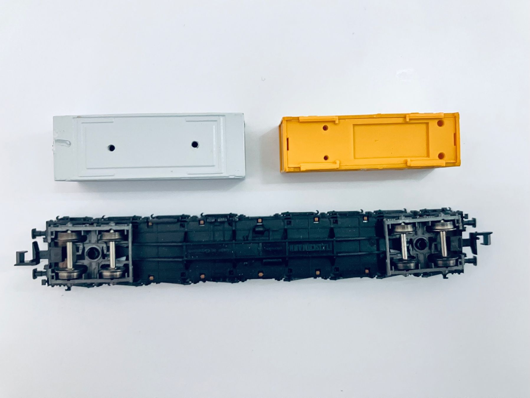 Fleischmann Trains électriques: 2xContainer POST/SBB Cargo Runggenwagen SPUR N – D'occasion à Oberbuchsiten par Orsetto24 4