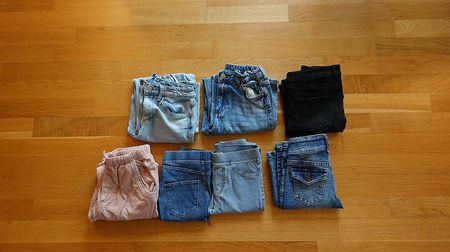 7er pack Jean Hose H&M G134-140