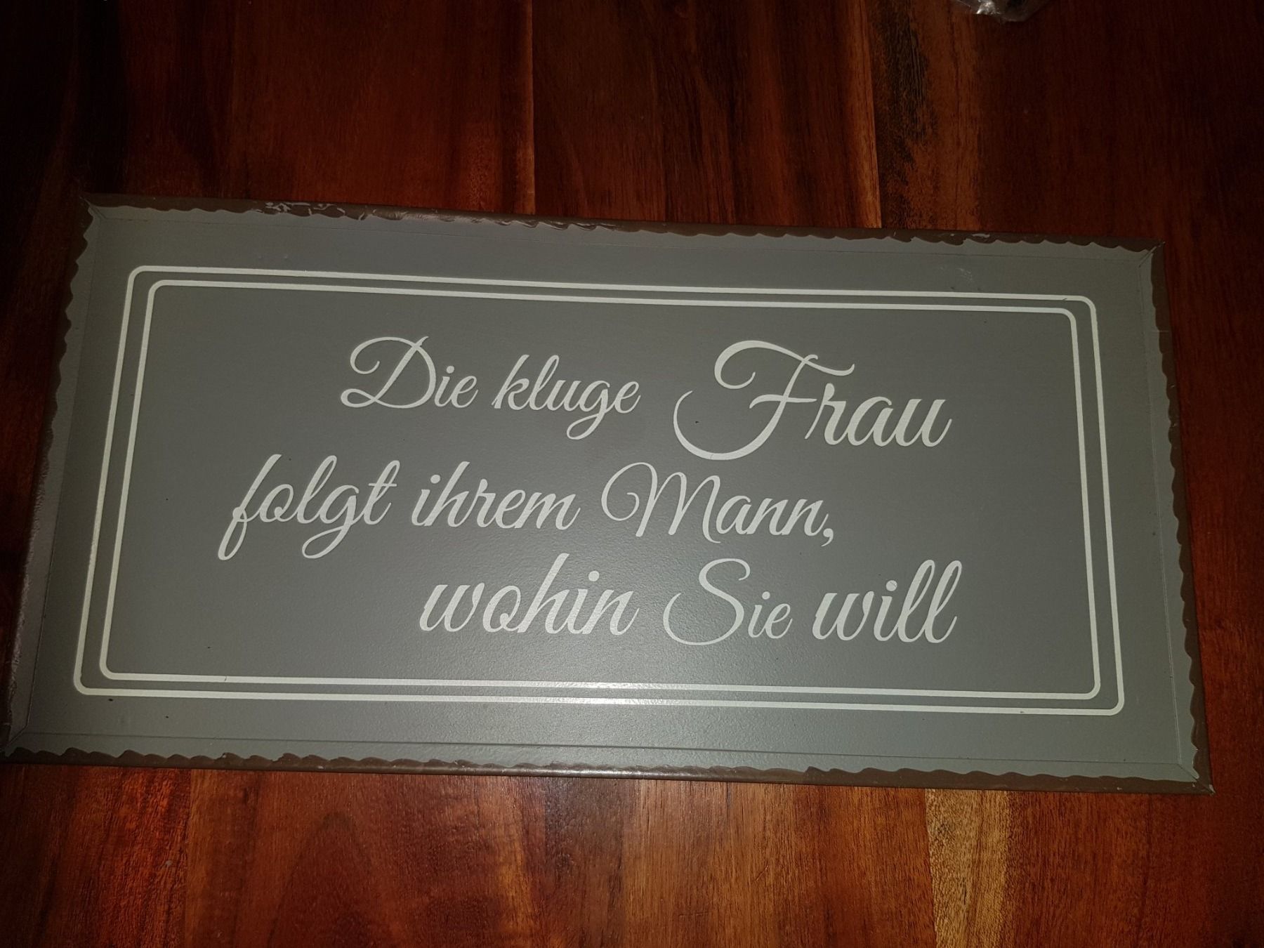 Insegne: Originelles Blechschild – Usato da Emmenbrücke venduto da prisan_LU