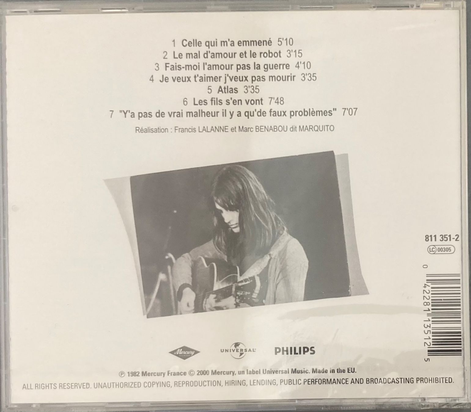 CDs: FRANCIS LALANNE - LALANNE – Neu und originalverpackt aus Poliez-Pittet von Newtown-Records 1