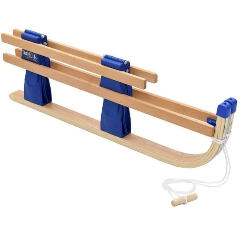 Schlitteln: Holzschkitten mit Sitz - klappbar – Neu (gemäss Beschreibung) aus Worben von rog_z89z 2