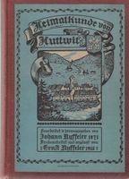 Heimatkunde von Huttwil 1915