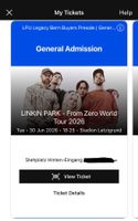 1x Linkin Park Stehplatz - Zürich Letzigrund