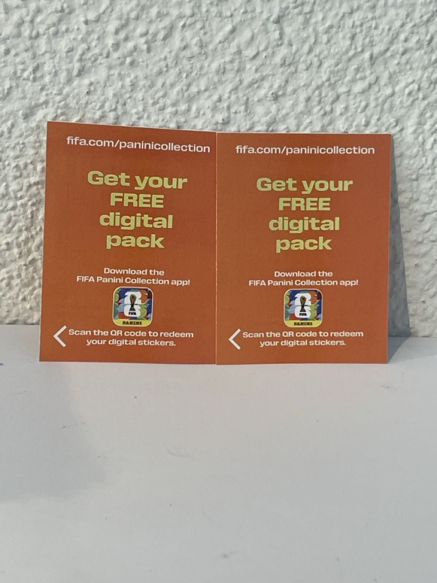 Panini Sammelbilder & Trading cards: Panini FIFA digital pack QR codes 2Stück neu – Neu (gemäss Beschreibung) aus Sargans von Didis