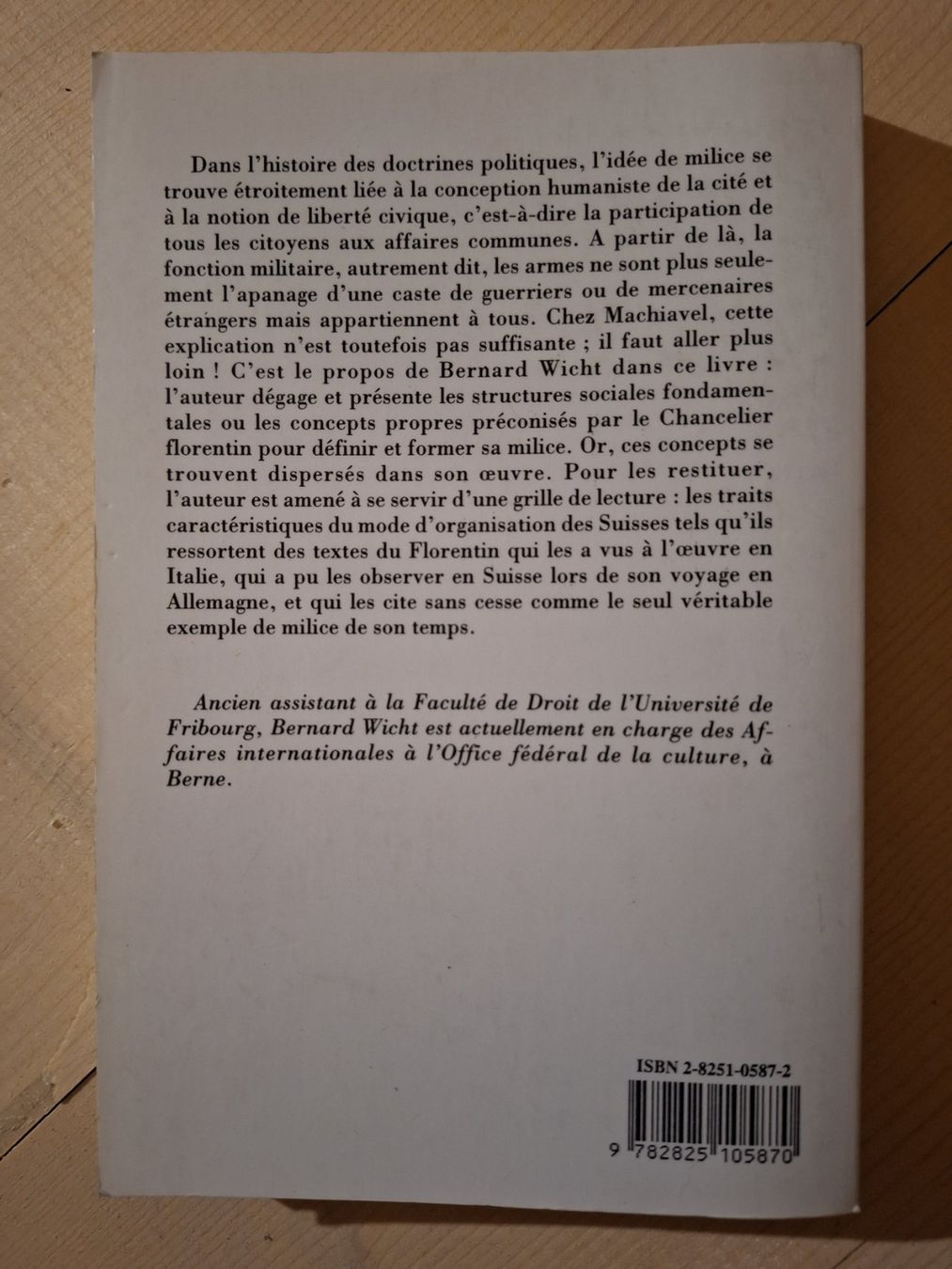 Bücher: L'idée de milice et le modèle Suisse – Gebraucht aus Jongny von Cyborg1971 1