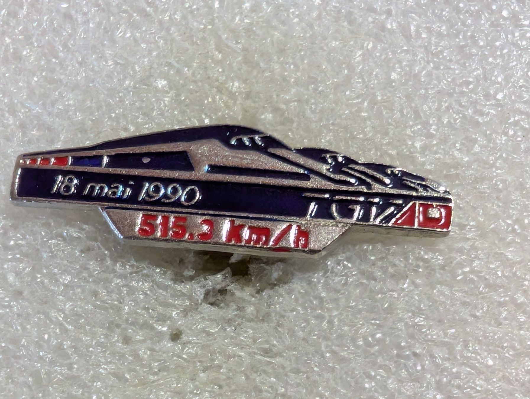 Placchette & Badge: Ansteckpin 110: Eisenbahn TGV – Usato da Oppligen venduto da Pin-Fall-Shop
