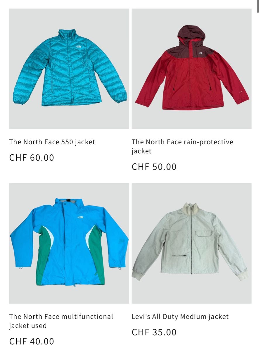 North Face Giacche: The North Face Womens Jacket Blue Green S – Usato da St. Gallen venduto da sourced_limited 1
