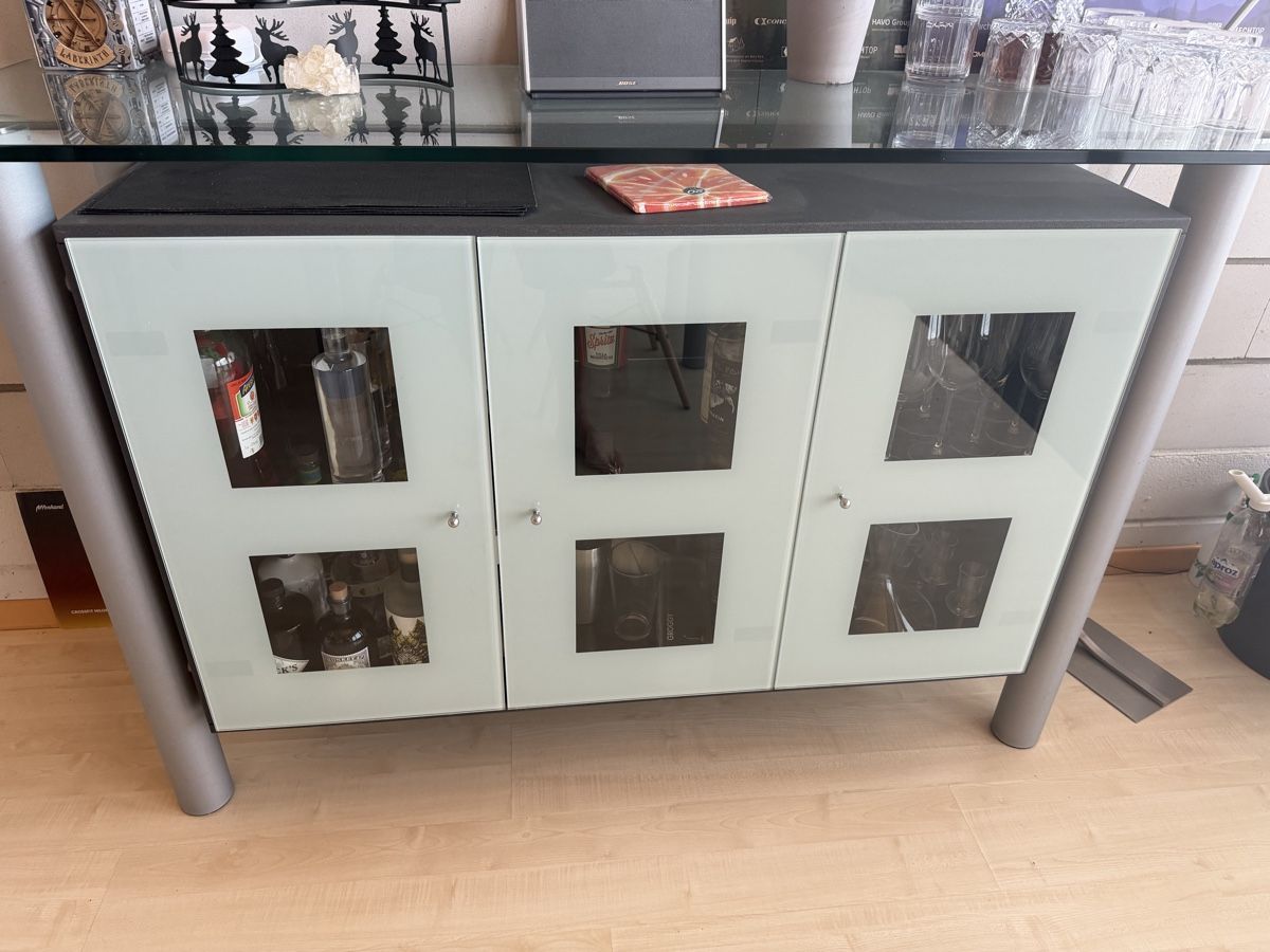 Buffets: Siedeboard aus Glas  – D'occasion à Messen par nickerdoc