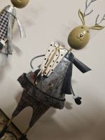1 riesige Metall Weihnachtsfigur, 70 cm!