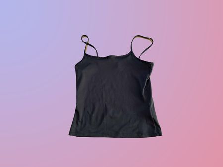 Schwarzes Top mit Spaghettiträger Vero Moda
