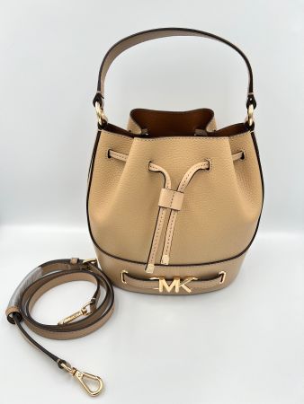 Michael Kors Tasche reed bucket camel