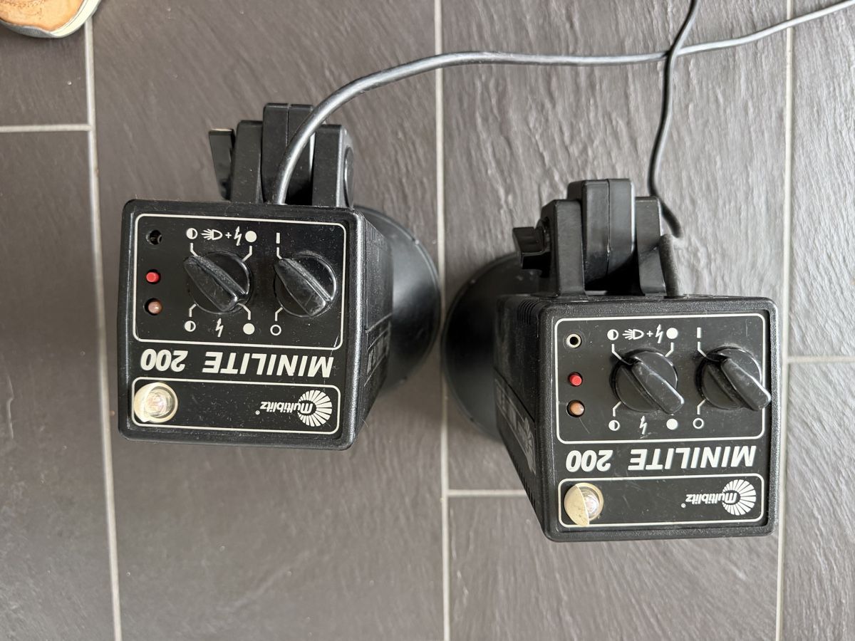 Flash: Studioblitze Multiblitz Minilite 200 – Usato da Bremgarten AG venduto da moreman 1