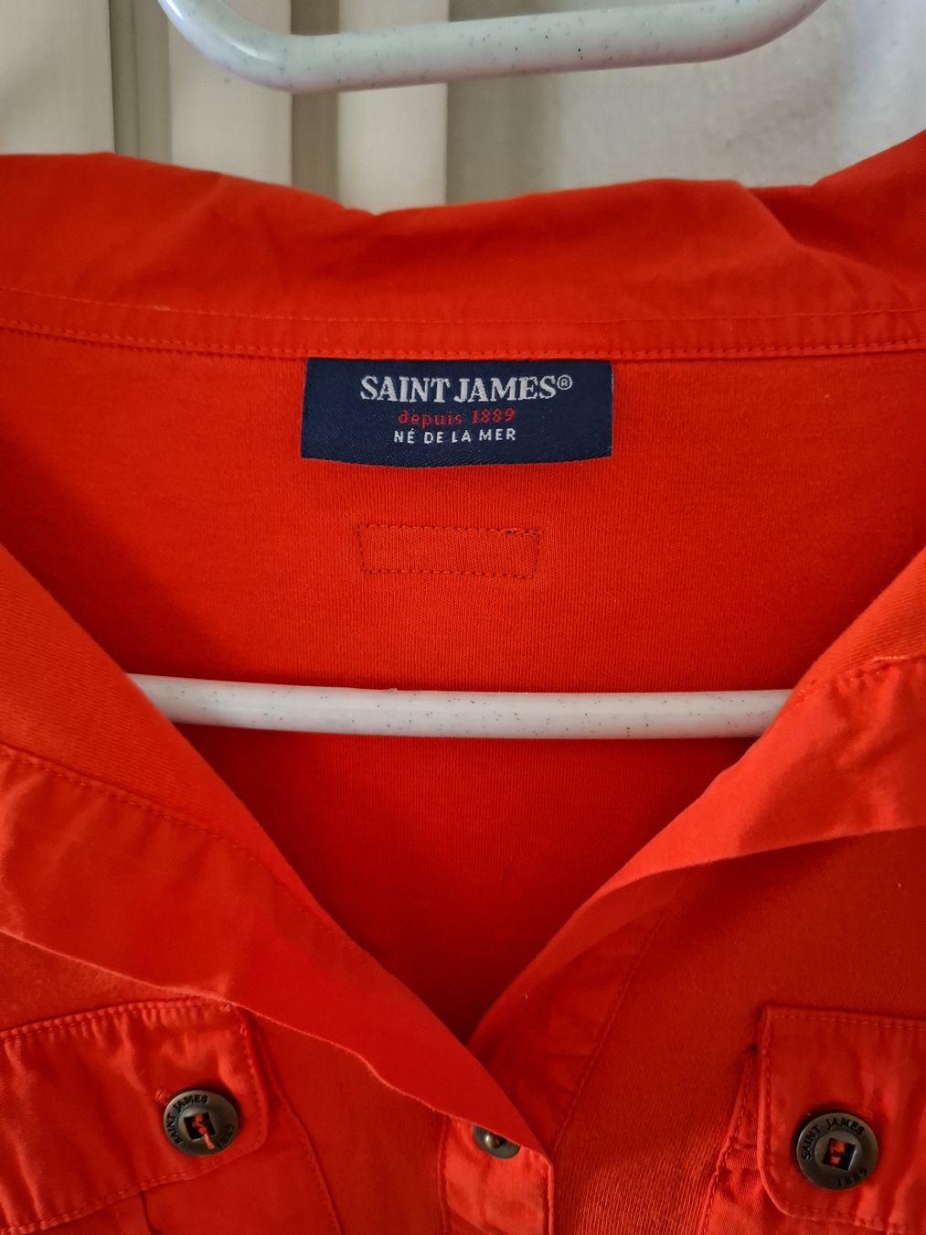 Camicette: Saint James, Polo chemisier, rouge, taille L – Nuovo (secondo la descrizione) da Le Locle venduto da sAm_2112 2