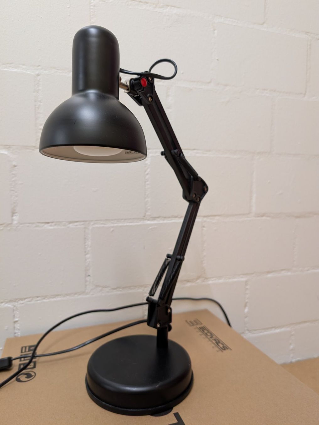 Lampade: Schwarze Schreibtischlampe FLAIR – Usato da Kilchberg ZH venduto da mwitkow