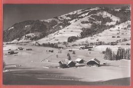 Schönried im Winter - Fotokarte ca. 1945