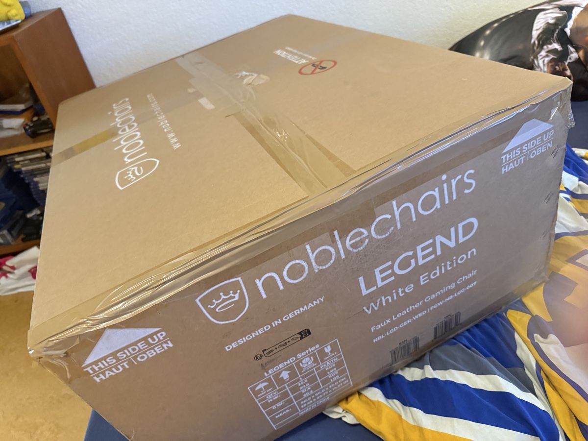Noblechairs Sedie: noblechairs LEGEND - White Edition | NEU – Nuovo e nell'imballaggio originale da Thun venduto da Luki_07 2