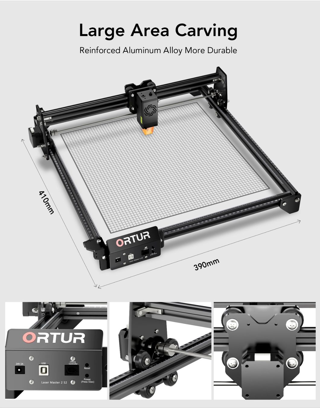 Tutte le macchine: Ortur OLM2 S2 LU2-10A 10W – Nuovo e nell'imballaggio originale da Zug venduto da OrturMullerMac 3