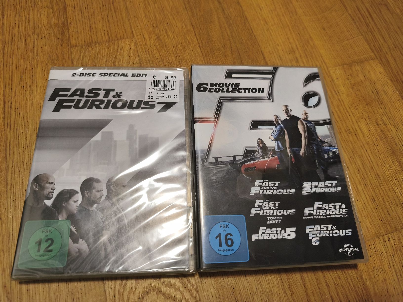 Tutti i DVDs: Fast & Furious Collection, Filme 1-7, DVD – Usato da Näfels venduto da ChocolateMuffin