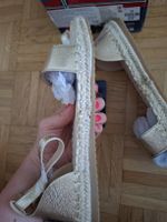 Sandales d'été Beppi neuves, couleur or, taille 39 ✨