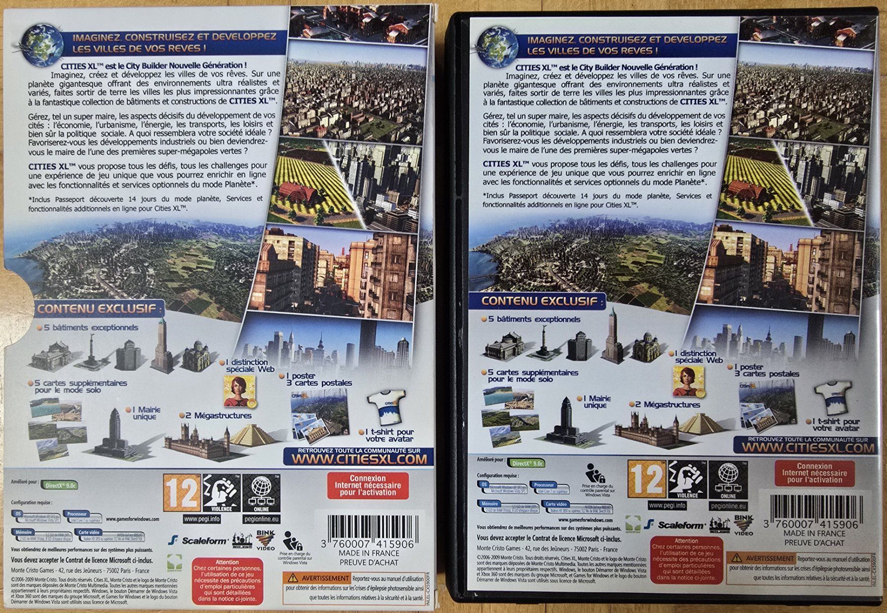 Microsoft Giochi: PC : Cities XL – Usato da Froideville venduto da xXSebastienXx 1