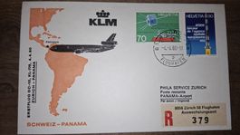 KLM Zürich - Panama 04.04.1980