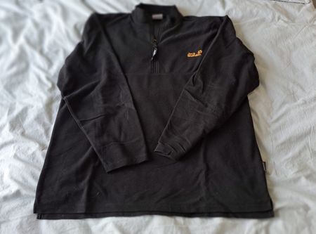 Pullover schwarz ,xxl, Wolfskin