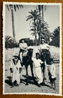 2X Photos - Personnages sur chameaux - Afrique du Nord