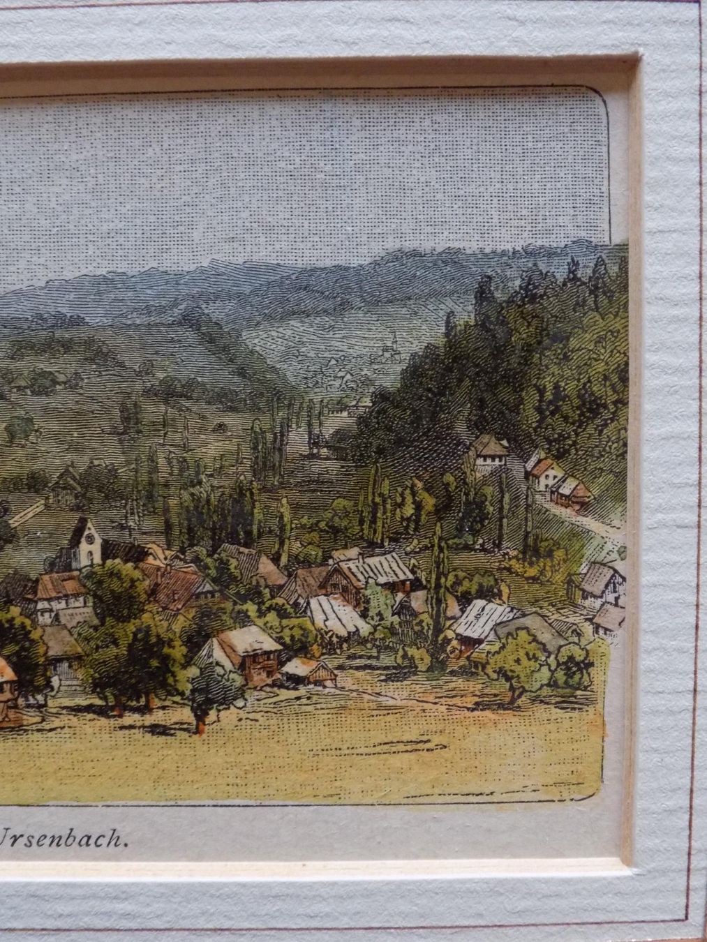 Incisioni: Ursenbach Xylographie Johannes Weber – Usato da Risch venduto da Antikfee 5