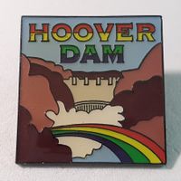 AA309 - Pin Hoover Dam Nevada USA Amerika Staudamm