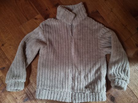 Kuschelige Teddyfell Jacke, Gr. XS, beige