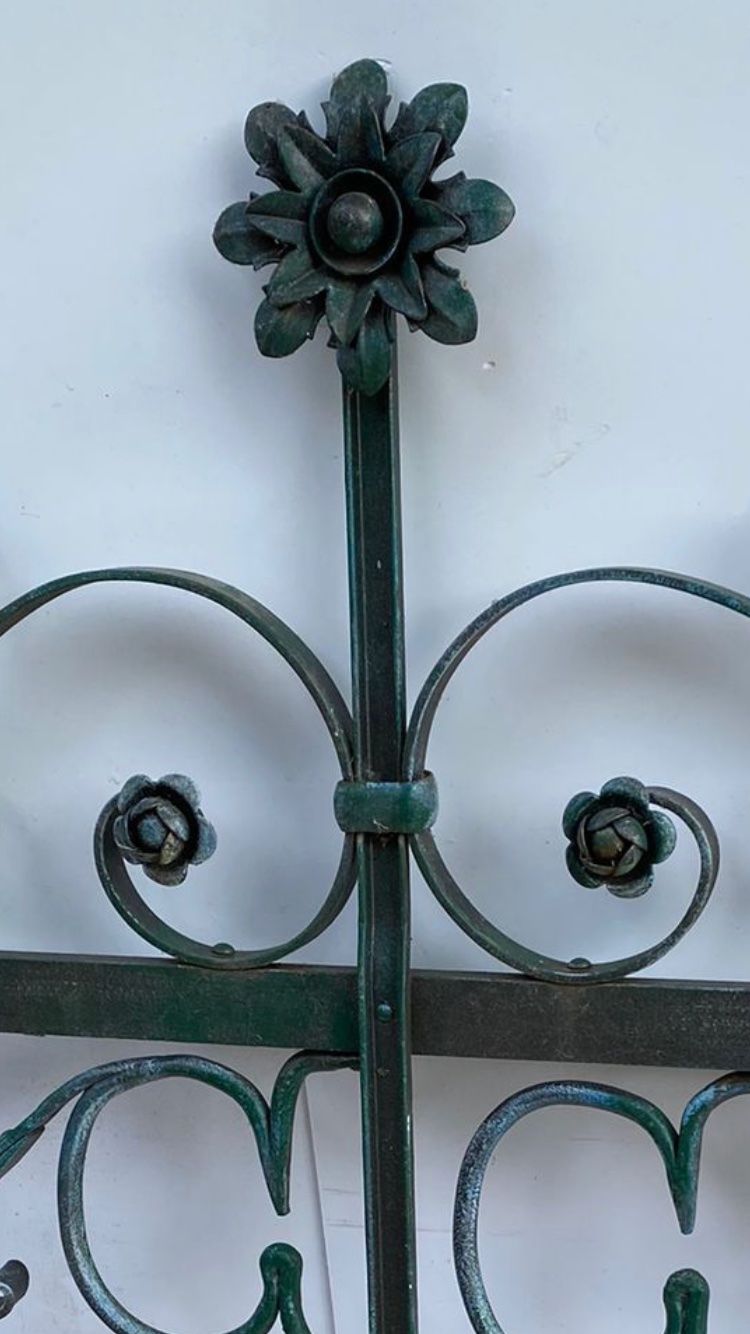 Porte: Gartentor, antik, mit Muster und Rosette als Spitz – Usato da Seon venduto da Sock21 2