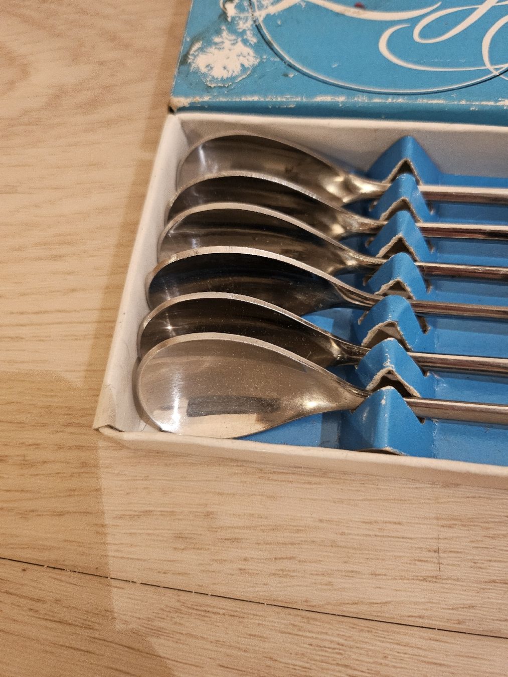 Löffel: 6 Cuillères Longues Vintage Anses Plastique Doré – Gebraucht aus La Joux FR von car_ck96 3