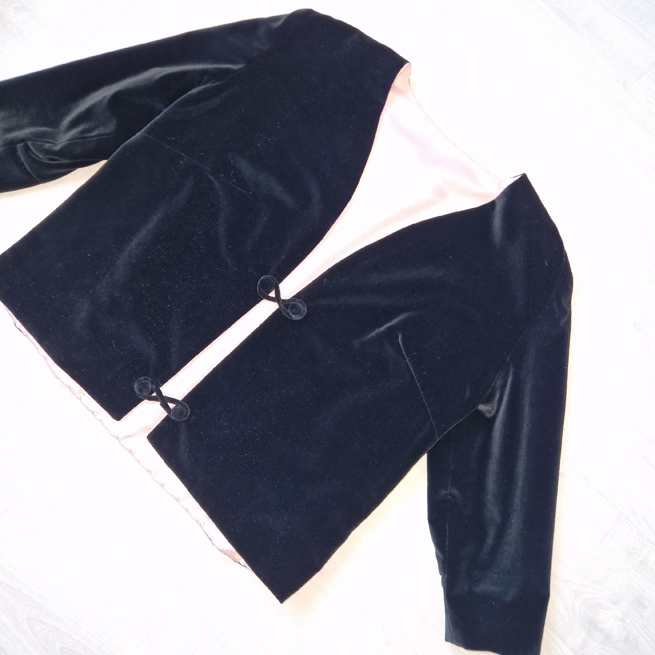 Giacche: Elegante Samt Jacke, Schwarz, Grösse M – Usato da Gwatt (Thun) venduto da Letzte-Chance-II 3