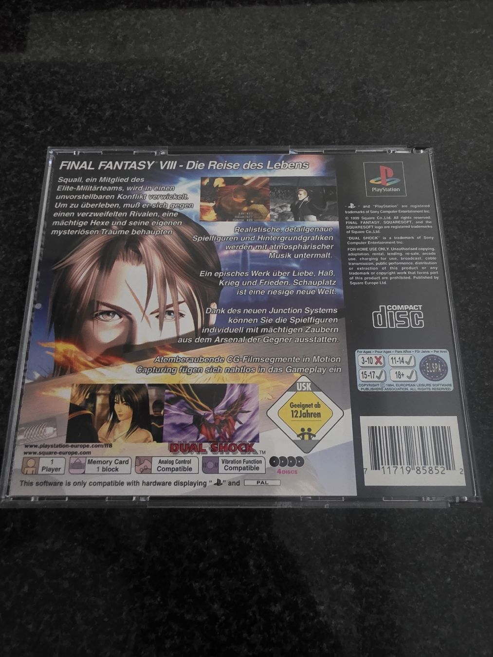 Giochi: Final Fantasy VIII Ps1 – Usato da Chavornay venduto da Crash37 1