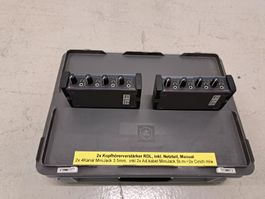Kopfhörerverstärker RDL EZ-HDA4A  2er Set, im Rako-Behälter